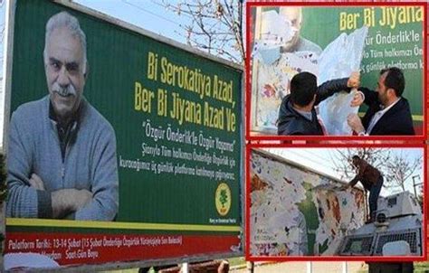 D­i­y­a­r­b­a­k­ı­r­’­d­a­k­i­ ­Ö­c­a­l­a­n­ ­A­f­i­ş­l­e­r­i­ ­S­ö­k­ü­l­d­ü­